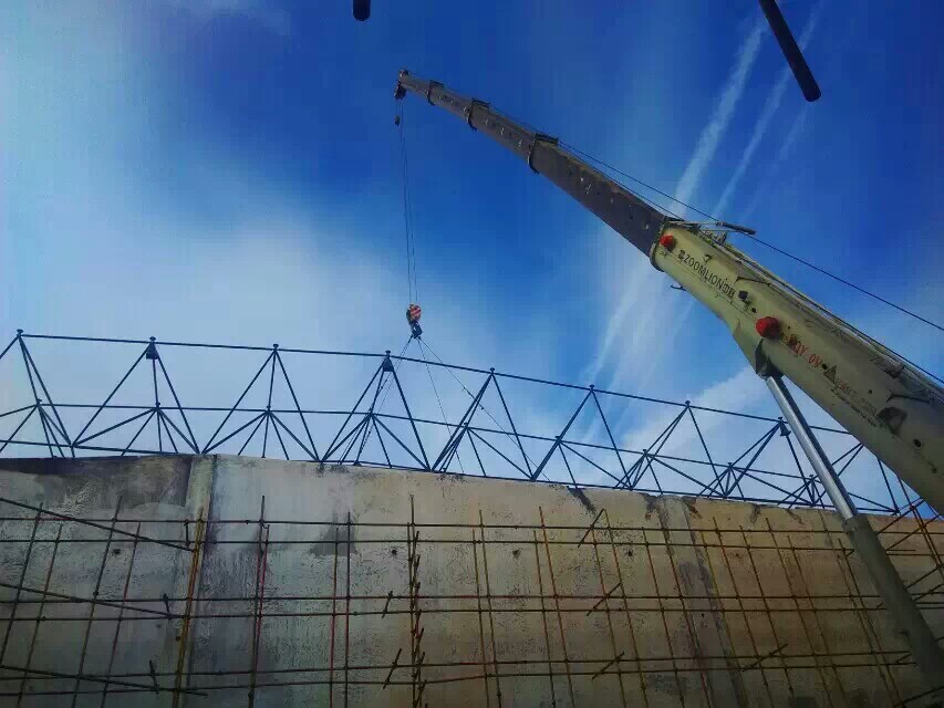 华阴食堂网架结构工程